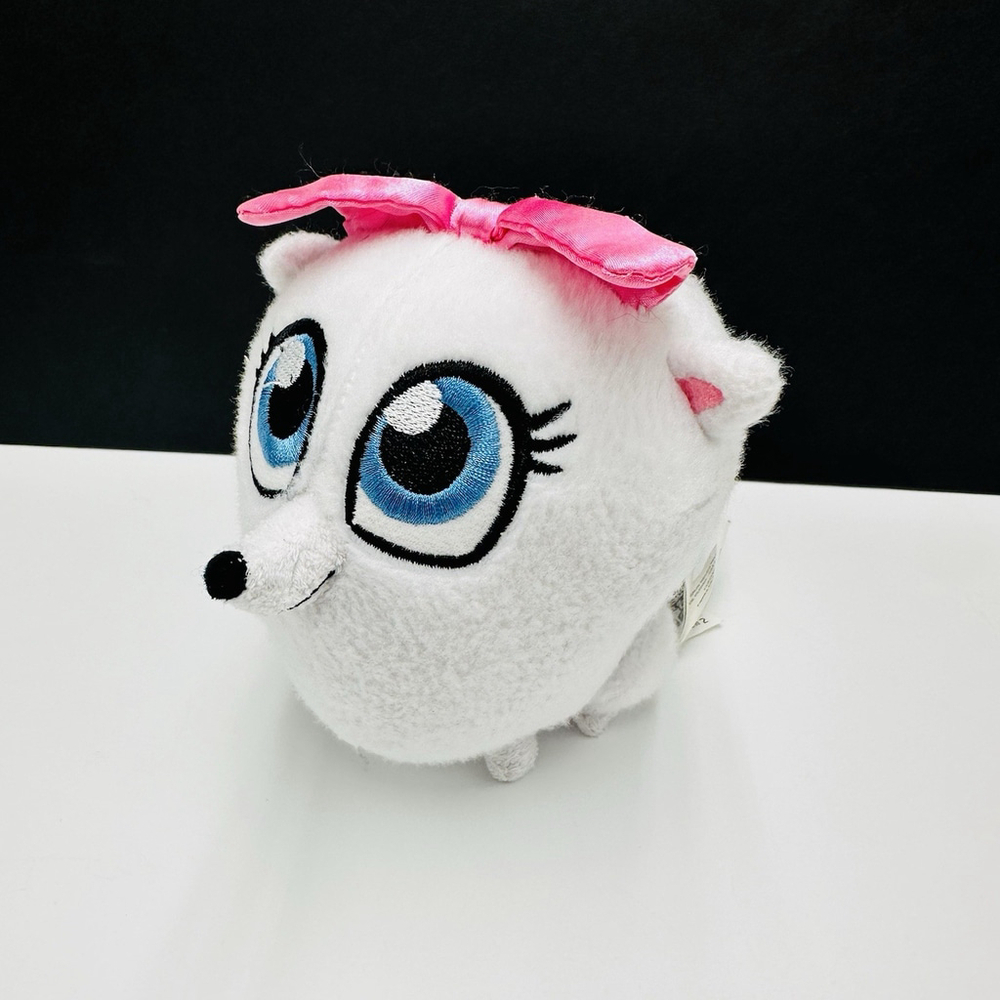 Secret Life of Pets 2 Gidget The White Pomeranian Dog Plush 2019 Stuffed Animal